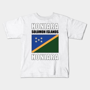 Flag of Solomon Islands Kids T-Shirt